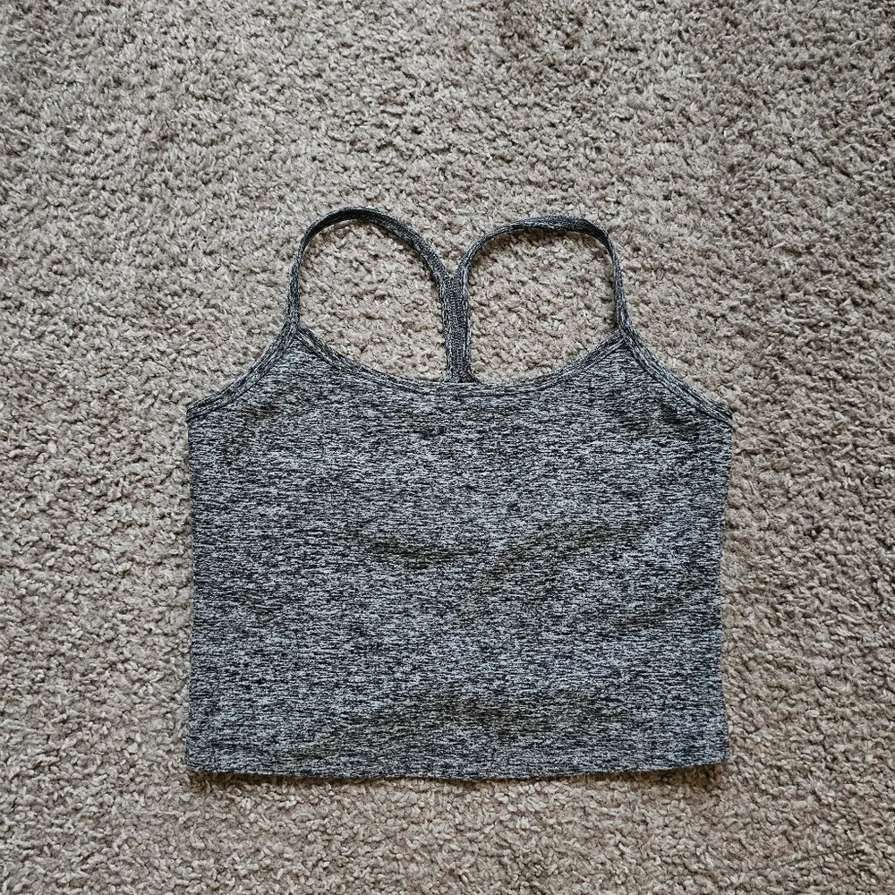 Spacedye Slim Racerback Cropped Tank Size Small - Picture 3 of 7